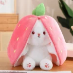 Reversible Bunny Plushie – 2-in-1 Flip Rabbit Soft Toy - Image 2