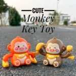 Cute Monkey Key Toy