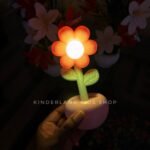 Floral LED Night Light - Rechargeable - Home Decor - Image 3