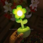 Floral LED Night Light - Rechargeable - Home Decor - Image 2