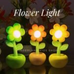 Floral LED Night Light - Rechargeable - Home Decor