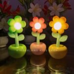 Floral LED Night Light - Rechargeable - Home Decor - Image 5