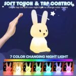 Silicone Bunny Night Lamp - Image 2