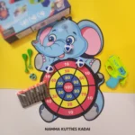 3 in 1 Elephant Dart Board Thunder Gun