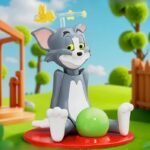 Tom Head Rotating Key Toy