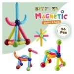 Magnetic Sticks and Balls - 36 Pieces