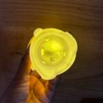 Mini Yellow Cap Panda Night Lamp - Image 2