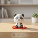 Dancing Solar Panda Dashboard Toy - Image 3