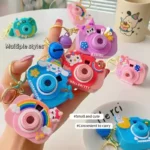 Cartoon Camera Keychain