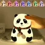 Silicon Color Changing Panda Lamp