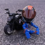 Mini Sports Bike With Helmet - Image 2