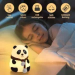 Silicon Color Changing Panda Lamp - Image 4