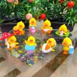 Yellow Duck - Miniature Toy Set - Pack of 8 - Image 5