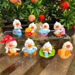 White Duck Miniature Toys – Pack of 8