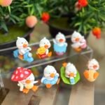 White Duck Miniature Toys – Pack of 8 - Image 4
