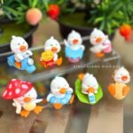White Duck Miniature Toys – Pack of 8 - Image 5