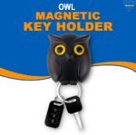 Owl Magnetic Keychain Holder