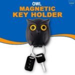 Owl Magnetic Keychain Holder