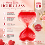 Heart Shape Hour Glass - Image 2