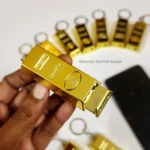 Gold Bar Keychain (Mobile Stand/Laser/LED Light) - Image 2