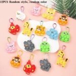 Mini Pop it Charms Animal Keychain - Image 3