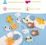 Mini Pop it Charms Animal Keychain - Image 5