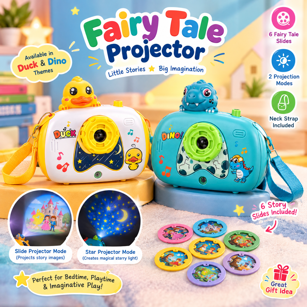 398d3d0a-264a-4a5f-92be-7d778674200d Fairy Tale Projector - Image 1