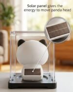 Solar powered Panda Bobblehead Car dashboard toy - Image 6