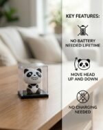 Solar powered Panda Bobblehead Car dashboard toy - Image 7