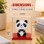 Solar powered Panda Bobblehead Car dashboard toy - Image 2
