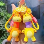Giraffe Poptube Keycharm