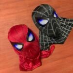 RC Spiderman Mask With Movable Eyes and Light