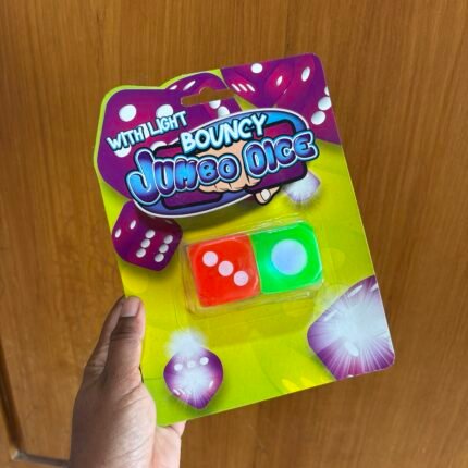 Bouncy Jump Glow LED dice